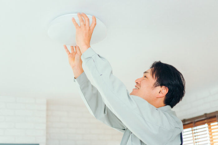 シーリングライトを処分するときの注意点