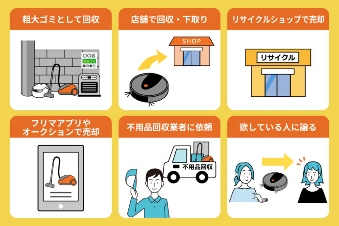 掃除機の処分方法_