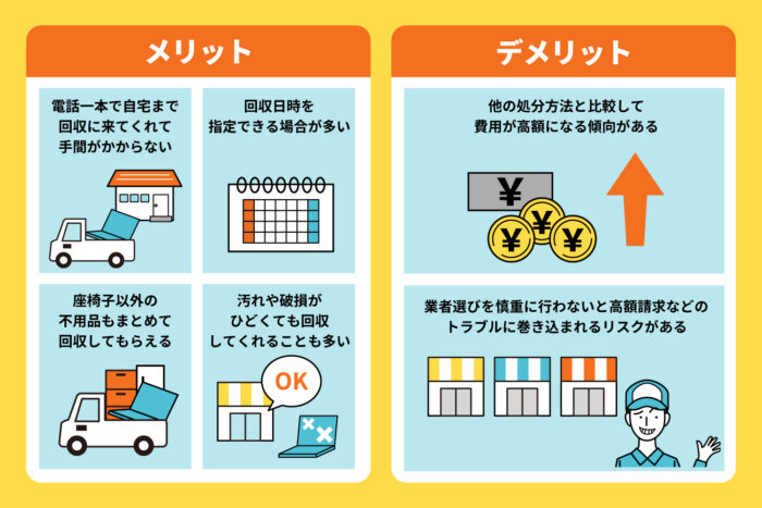 座椅子_不用品回収業者に依頼する