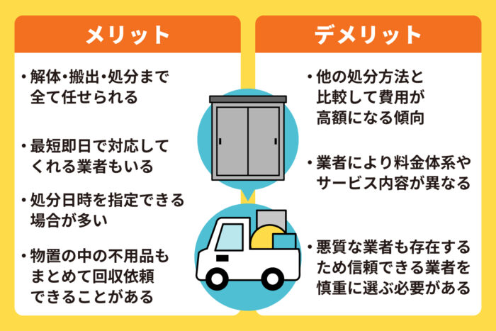 不用品回収業者に依頼する