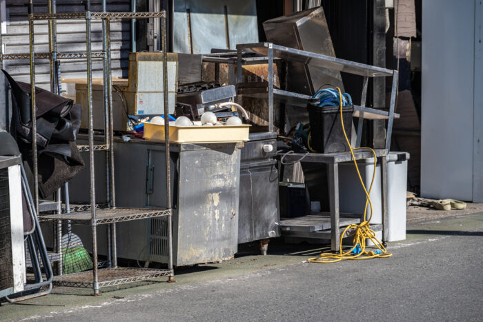 ラックを処分するときの注意点