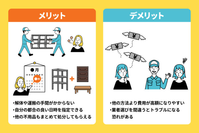 不用品回収業者に依頼する